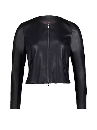 VERA MONT | Veste courte aspect cuir | 